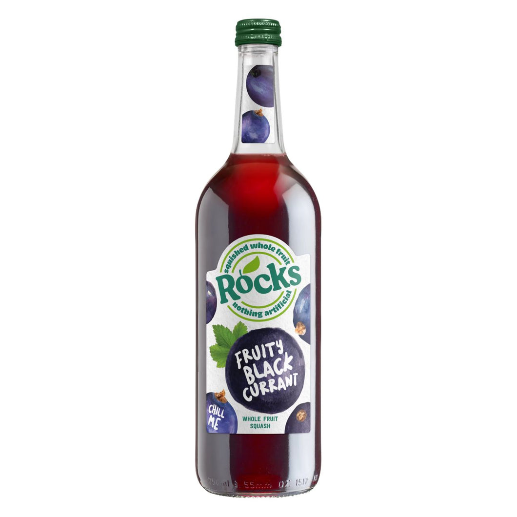 Rocks Fruit Squash - Fruity Black Currant 740ml