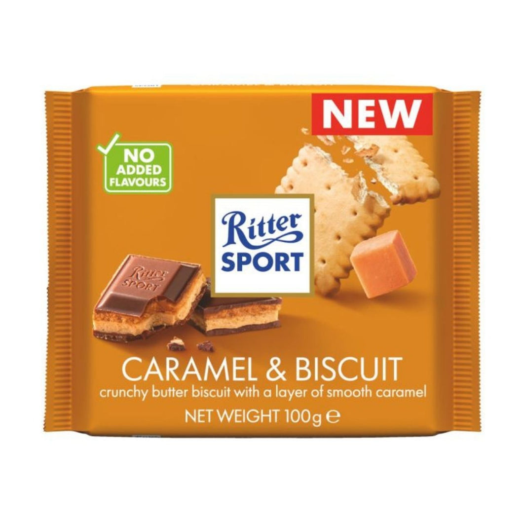 Ritter Sport Caramel & Biscuit 100g