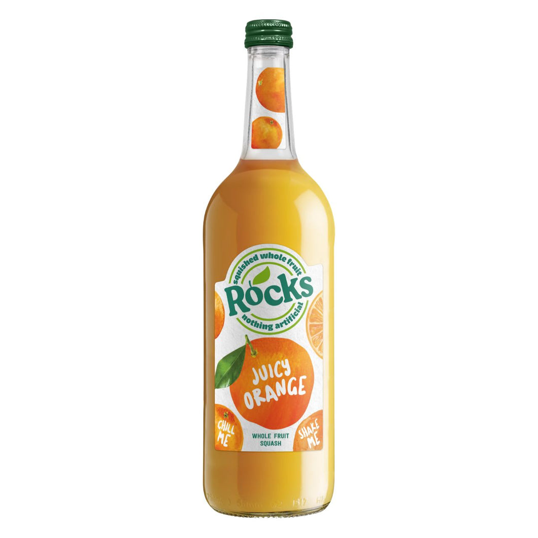 Rocks Fruit Squash - Juicy Orange 740ml