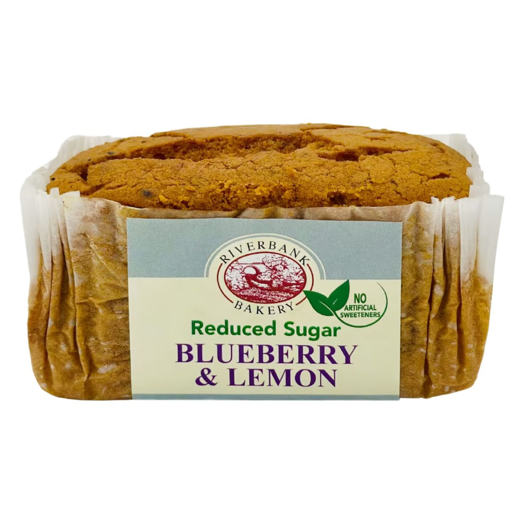 Riverbank Bakery Reduced Sugar Blueberry & Lemon Cake 300g