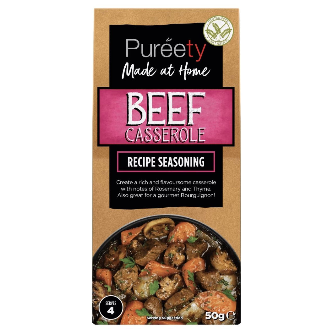 Pureety Beef Casserole Recipe Seasoning 50g