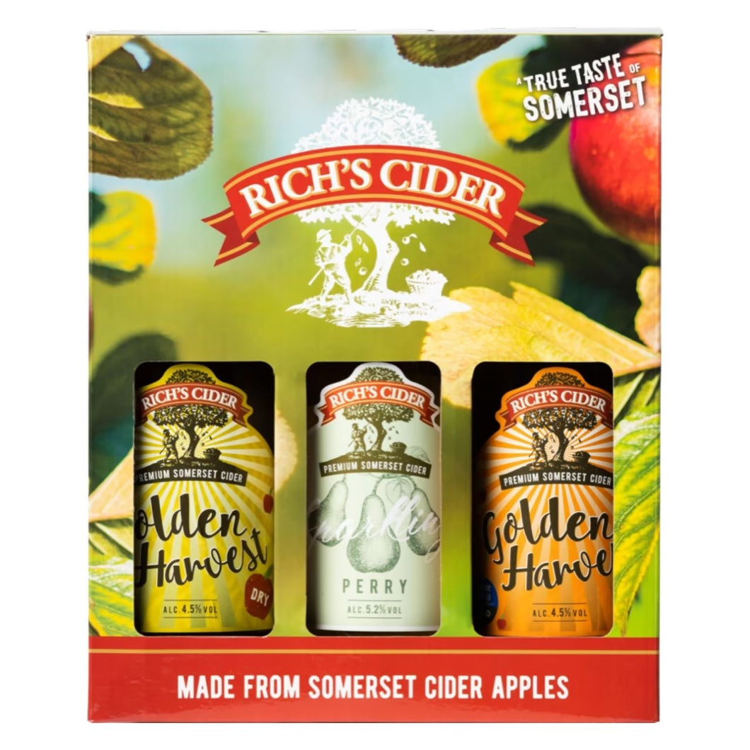 Rich's Cider Gift Pack (3x500ml)