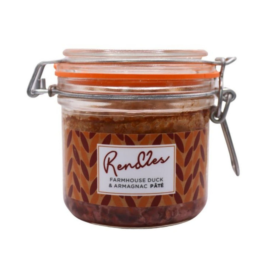 Rendles Farmhouse Duck & Orange Pate in Kilner Jar  280g