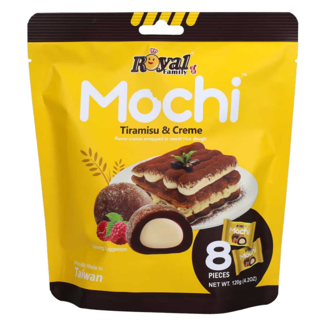 Royal Family Mochi - Tiramisu & Creme 120g