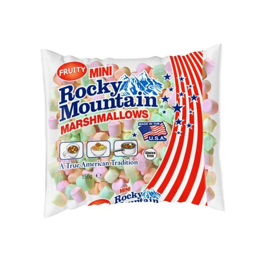Rocky Mountain Mini Fruity Marshmallows 150g