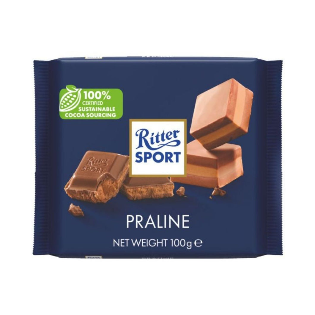 Ritter Sport Praline Milk Chocolate 100g