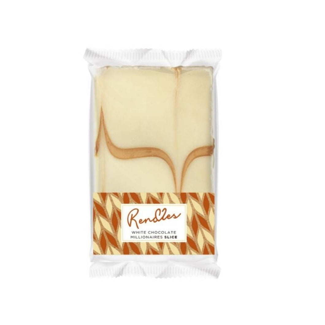 Rendles White Chocolate Caramel Millionaire Slice 85g