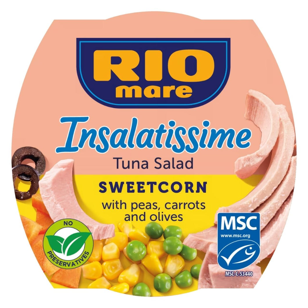 Rio Mare Insalatissime Tuna Salad - Sweetcorn 160g