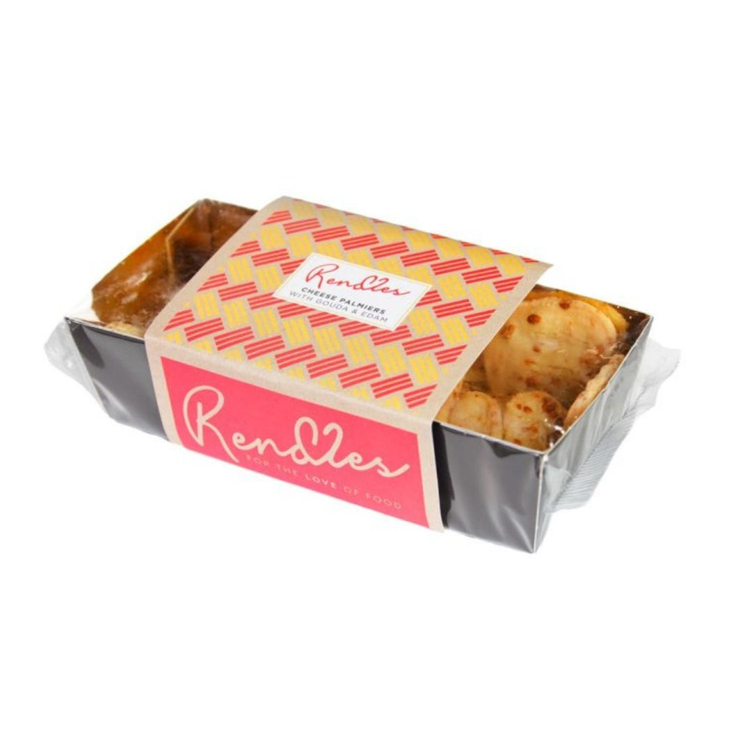 Rendles Cheese Palmiers with Gouda & Edam 100g