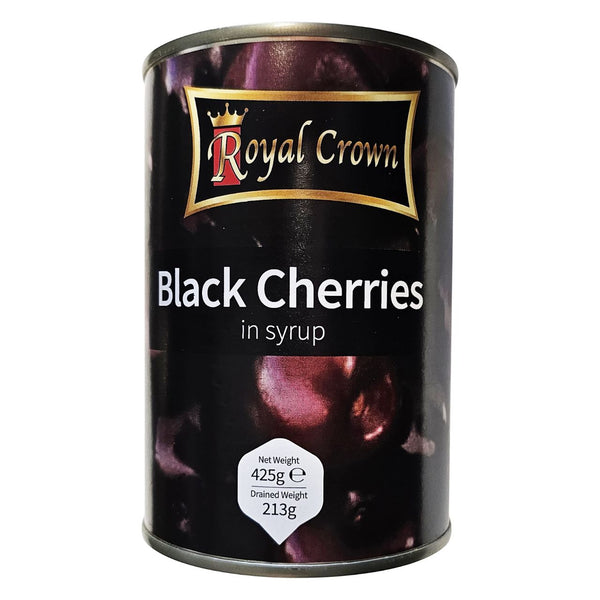 Royal Crown Black Cherries in Syrup 425g