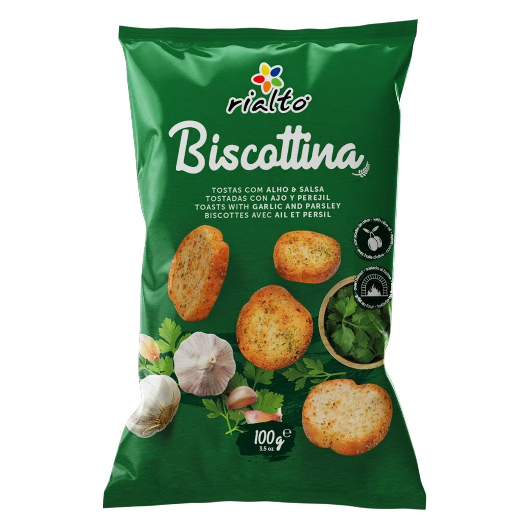 Rialto Biscottina - Toasts with Garlic & Parsley 100g
