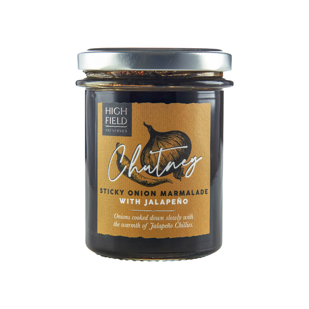 Highfield Preserves Sticky Onion Marmalade with Jalapeño 220g