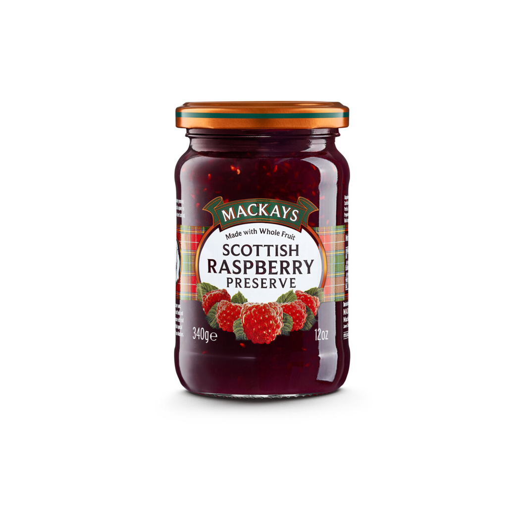 Mackays Scottish Raspberry Preserve 340g