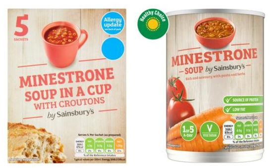 Sainsbury's Minestrone Soup Bundle