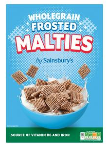 Sainsbury's Frosted Malties 500g