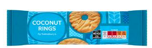 Sainsbury's Coconut Rings 200g