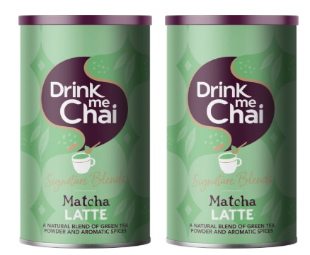 DRINK ME CHAI Signature Blends Matcha Chai Latte 238g - pack of 2