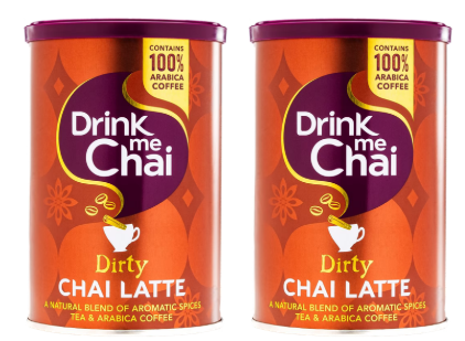 DRINK ME CHAI Dirty Chai Latte 200g - pack of 2