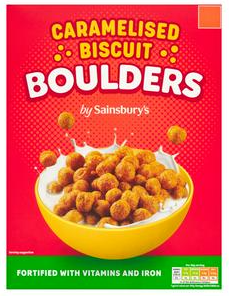 Sainsbury's Caramelised Biscuit Boulders 350g