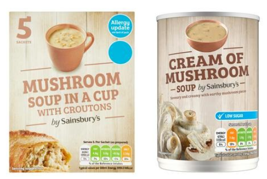 Sainsburys Mushroom Soup Bundle