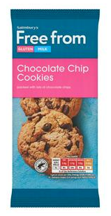 Sainsbury's Free From Chocolate Chip Cookies 150g