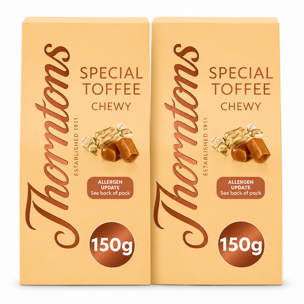 Thorntons Chewy Special Toffee  150g - Pack of 2