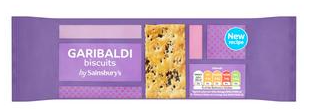 Sainsbury's Garibaldi Biscuits 200g