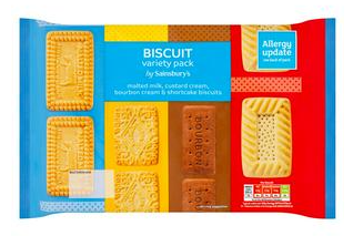 Sainsbury's Biscuit Variety Pack 700g