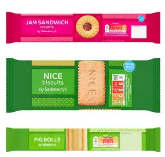 Sainsburys Variety Biscuit Bundle