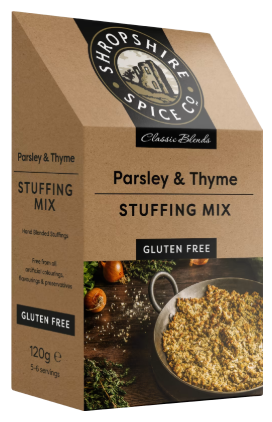 SHROPSHIRE SPICE CO. Gluten Free Parsley & Thyme Stuffing 120g