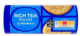 Sainsbury's Rich Tea Biscuits 200g