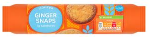 Sainsbury's Lighter Ginger Snaps 250g