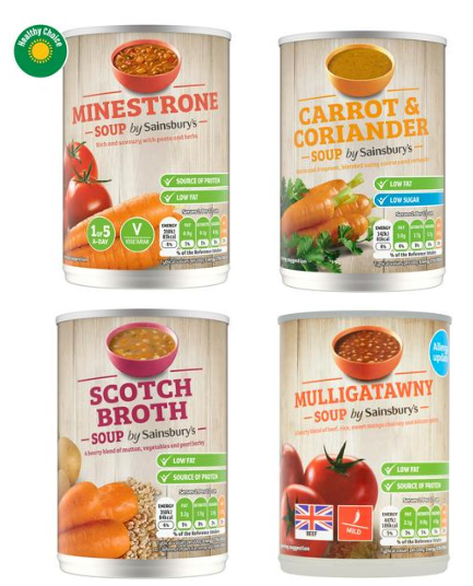 Sainsburys Soup Variety Pack