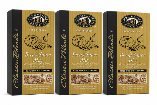 SHROPSHIRE SPICE CO. Bread Sauce Mix 140g - Pack of 3