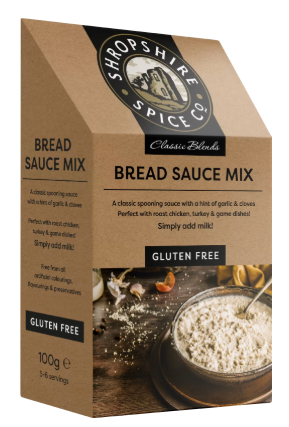 SHROPSHIRE SPICE CO. Gluten Free Bread Sauce Mix 100g