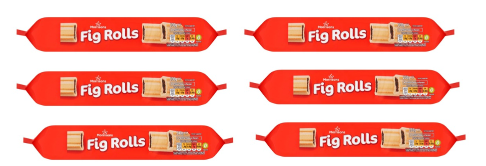 Morrisons Fig Rolls - Pack of 6