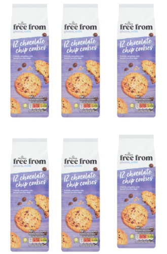 Morrisons 12 Free From Choc Chip Cookies 145g