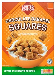 Sainsbury's Chocolate Caramel Squares Limited Edition 375g