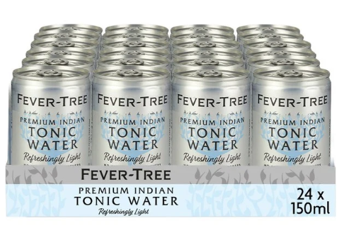 Fever-Tree Refreshingly Light Indian Tonic Water, 24x150ml