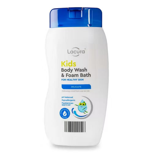 Lacura Kids Body Wash & Foam Bath, 500 ml