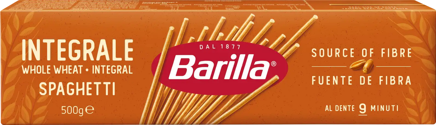 Barilla Whole Wheat Spaghetti 500g