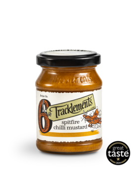Tracklements Spitfire Chilli Mustard 140g