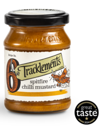 Tracklements Spitfire Chilli Mustard, 140g
