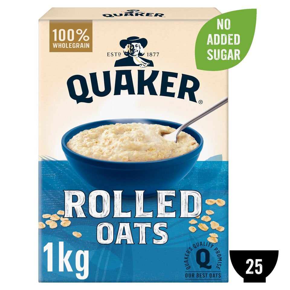 Quaker Rolled Porridge Oats 1Kg