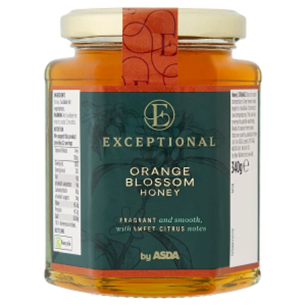 Exceptional By Asda Orange Blossom Honey 340g