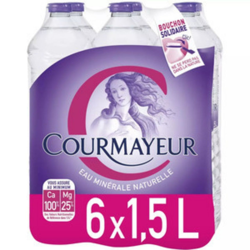 Courmayeur Mineral Water 6x1.5L