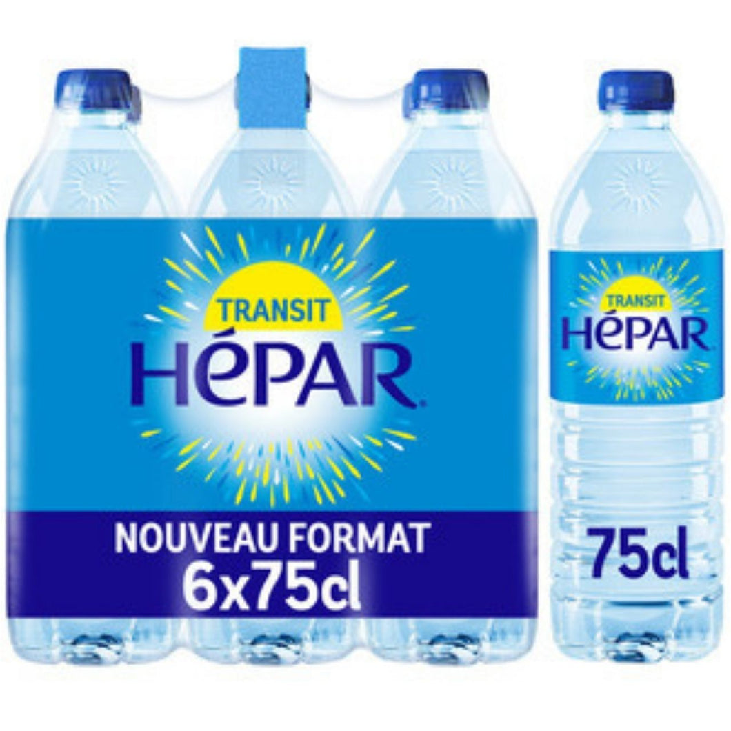 Hepar Natural Mineral Water 6x75cl