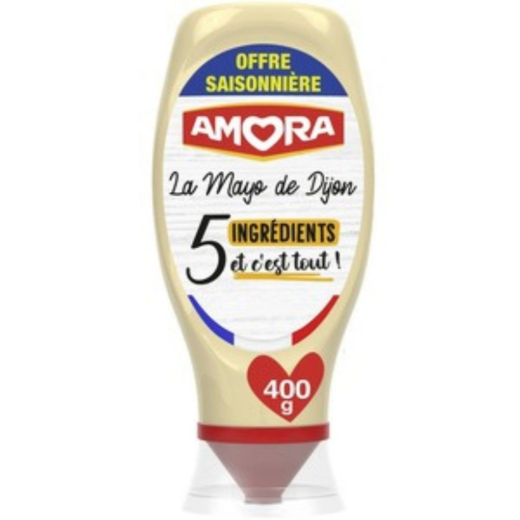 Amora Dijon Mayonnaise 5 Ingredients Squeeze Bottle 400g