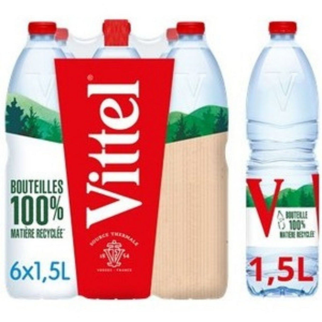 Vittel Mineral Water 6x1.5L