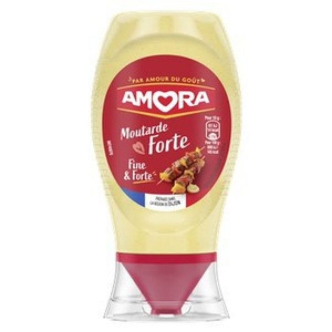 Amora Dijon Mustard Plastic Bottle 265g